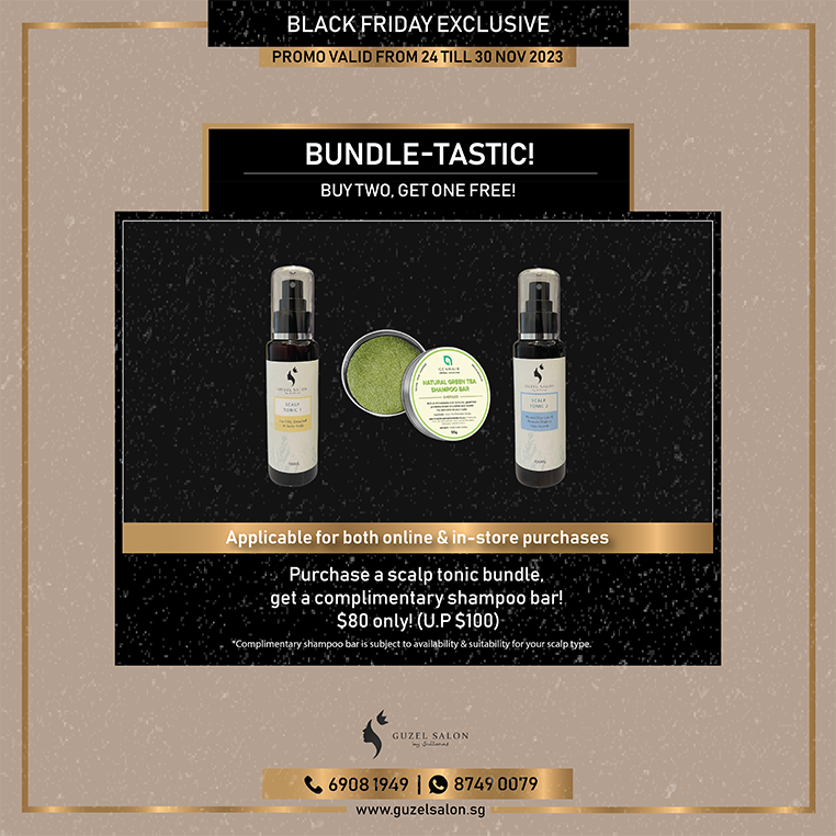 BLACK FRIDAY: BUY TWO, GET ONE FREE!