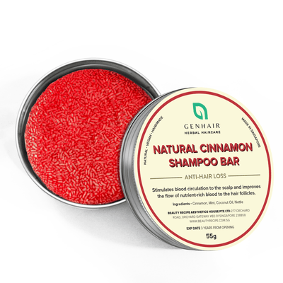Natural Cinnamon Shampoo Bar - Anti Hair Loss